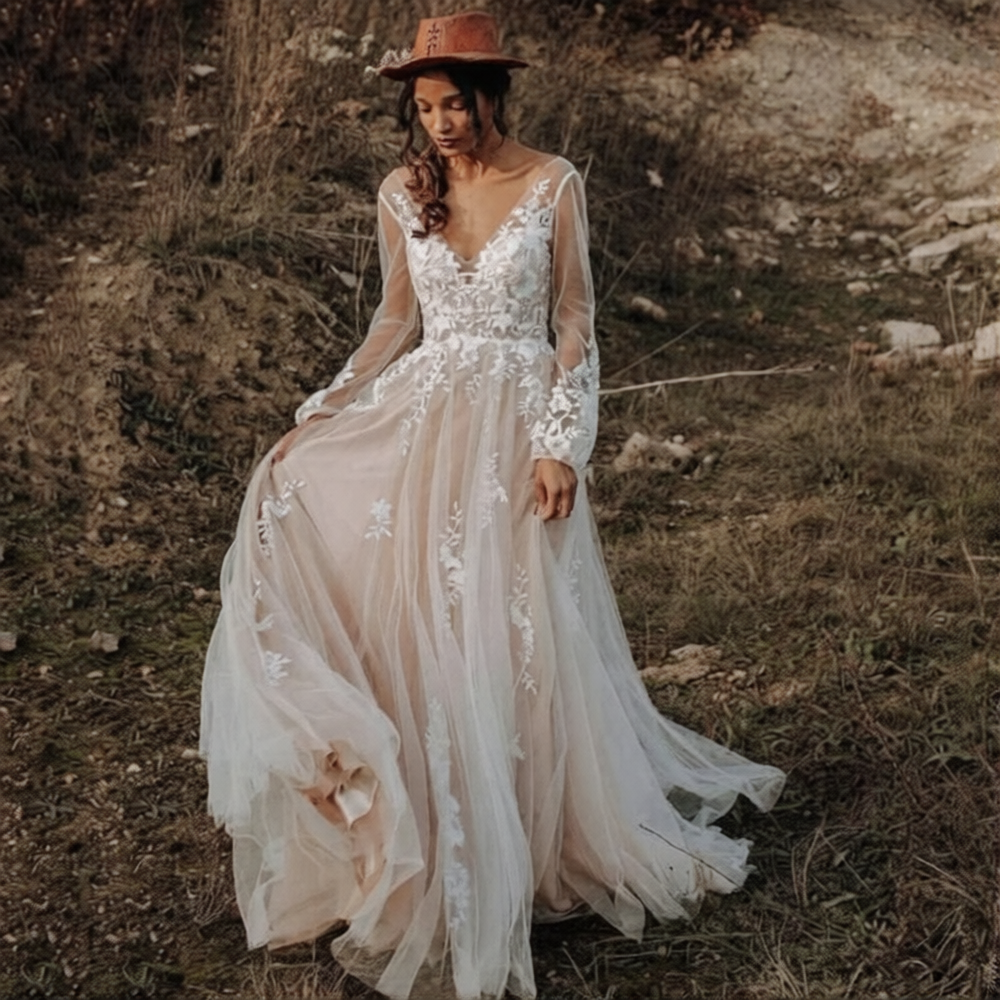 Robe de mariée courte de style rock par Robe de mariée Paris, en tissu blanc avec détails modernes et élégants.
