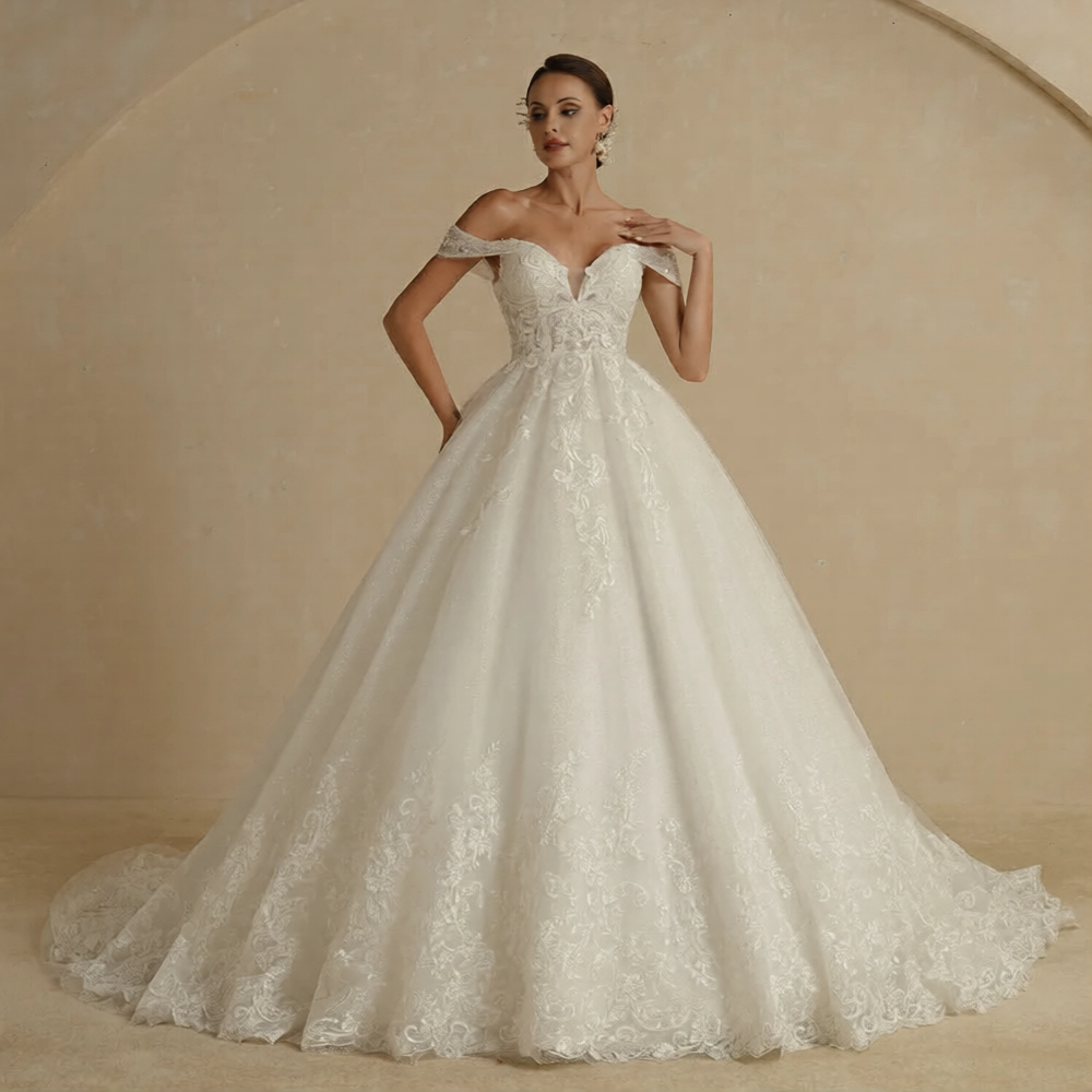 Robe de mariée princesse luxe